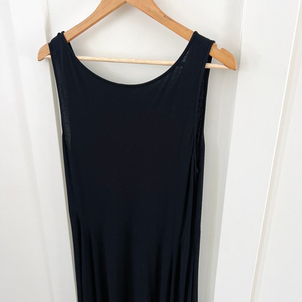 Eileen Fisher Black Sleeveless Dress Women's Size Small - Picture 3 of 5
